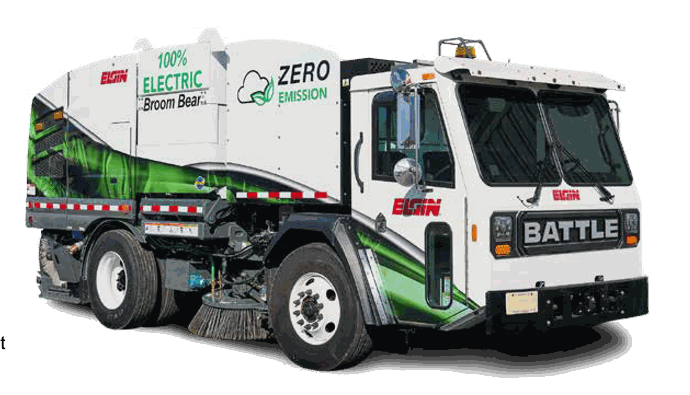 Battle Motors street sweeper