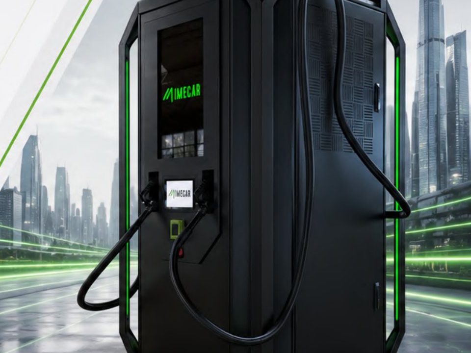 IMECAR Sun Pulse off-grid solar charging station
