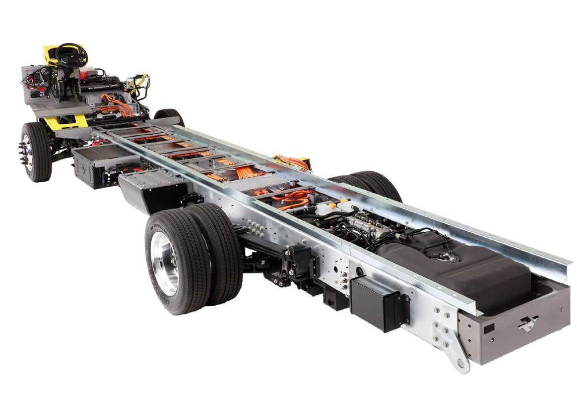 Medium-duty platform architecture: chassis, cab and body