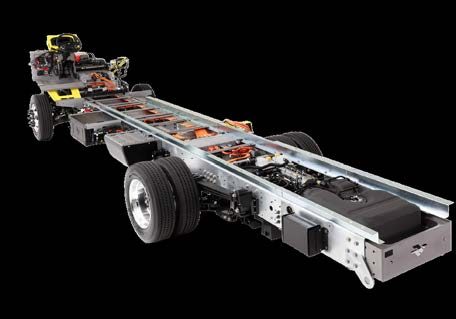 Harbinger electric chassis and range-extended chassis