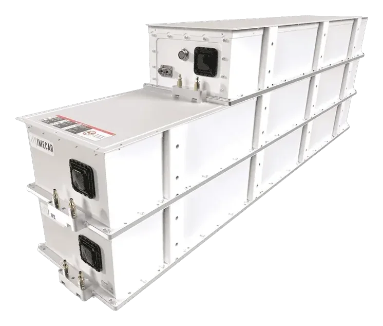IMECAR modular battery pack with cooling interface